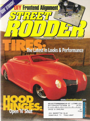 STREET RODDER 2005 MAR - MERCURY SERIES CHEVY ROD, SIDEWAYS TILT HOOD